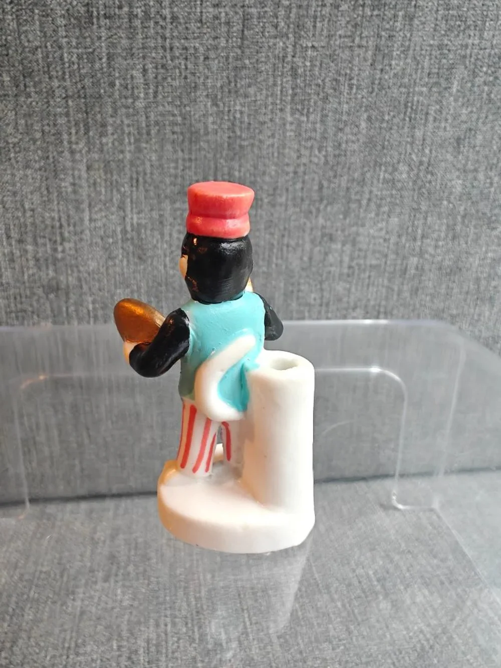 Vintage Vickie Thomas Collections vTc Ceramic Monkey Birthday Candle Holder